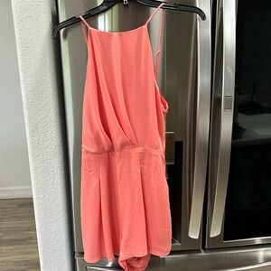 Peach romper